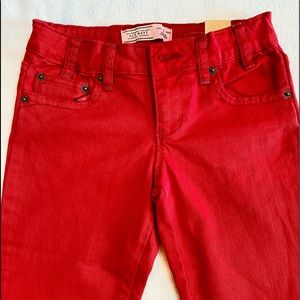 NWT Old Navy Girl’s Red Jeans SZ 8
